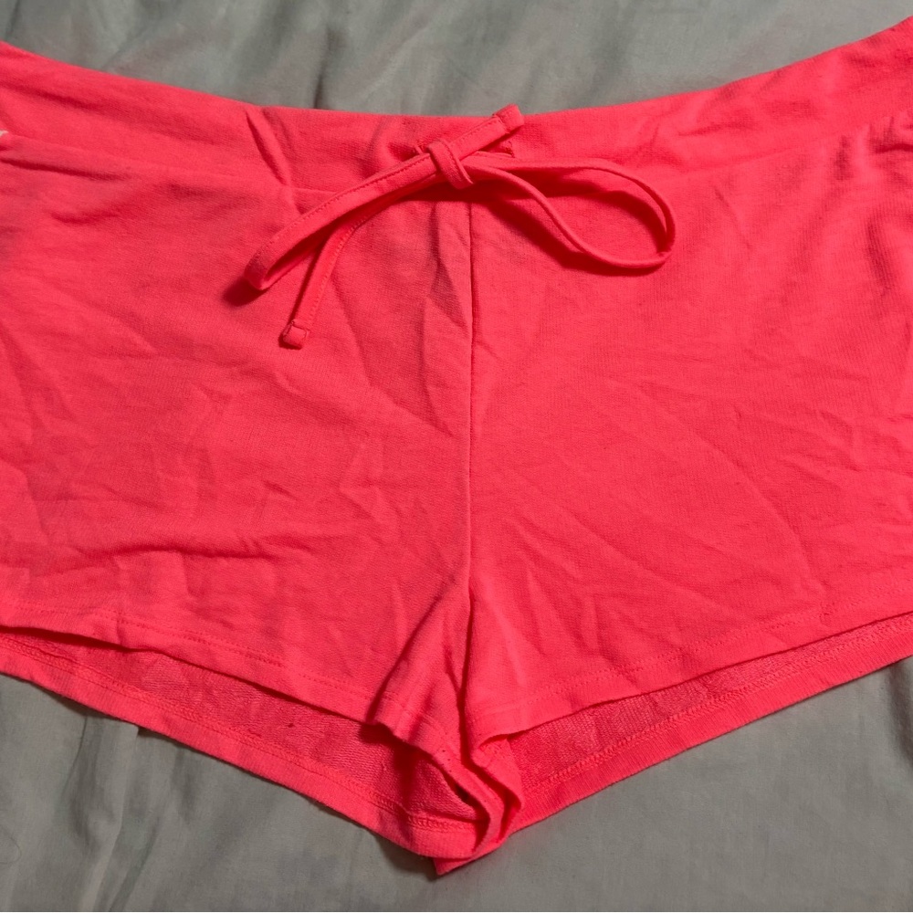 Almost Famous Coral Sleep Shorts